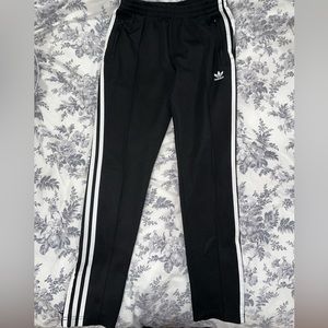 Original Black Striped Adidas Sweatpants